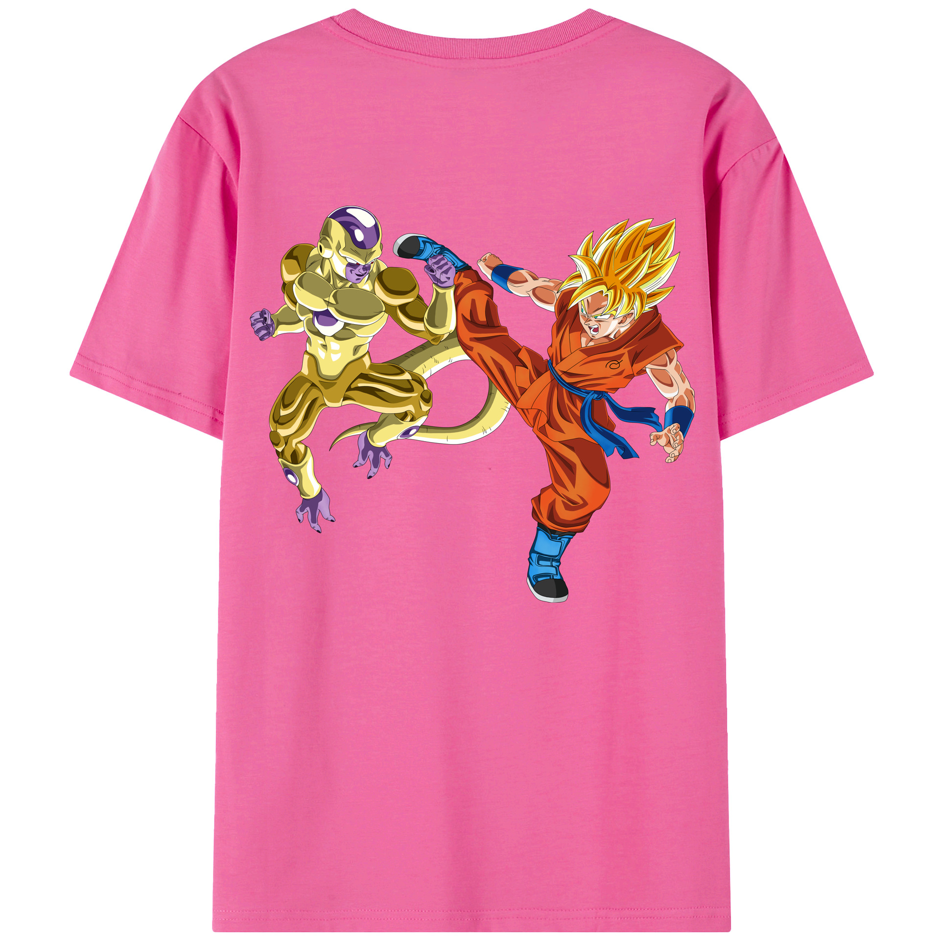 （画像用） ドラゴンボール DRAGON BALL レディース半袖Tシャツ(バックプリント)